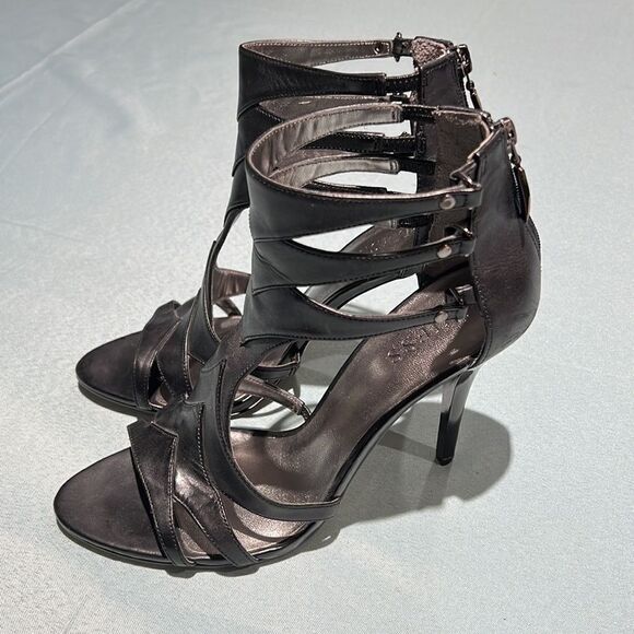 Guess GW Nimble gladiator heeled sandals Size 10M B48 - Picture 3 of 9